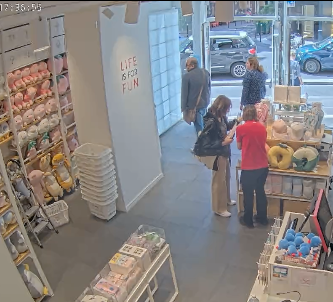 Live view of Warehouse aisle